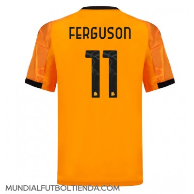 Camiseta AS Roma Evan Ferguson #11 Segunda Equipación Replica 2025-26 mangas cortas Camiseta AS Roma Evan Ferguson #11 Segunda Equipación Replica 2025-26 mangas cortas